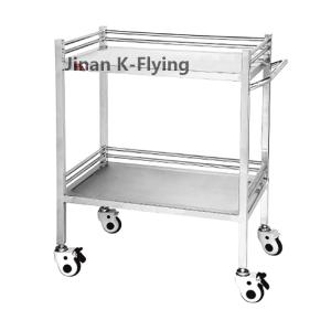 China Anti Rust SS Hospital Emergency Trolley Portable factory