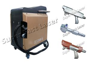China CNC Portable Rust Removal Machine Fiber Laser Cleaning Machine Time Saving factory
