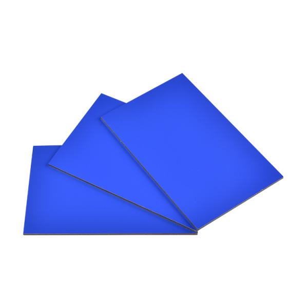 Nontoxic ACP PE Aluminum Composite Panel Cladding 1250x2440x4mm
