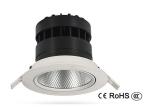 Living Room Recessed LED Downlight Heat Dissipation With Twin Shaft Universal