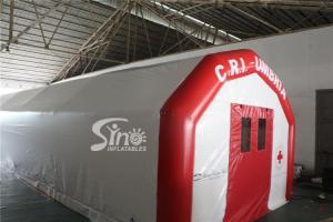 China Custom Outdoor Fast Setup Inflatasble Emergency Medical Shelter factory
