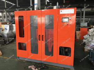 China Double Position 5L Plastic Blow Moulding Machine For Washing Liquid Bottle factory