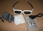 Rechargeable DLP Link 3D Glasses , 120hz Cinema Foldable Glasses