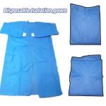 120*140cm AAMI Level1/2/3 Waterproof Disposable Isolation Gown with Adequate