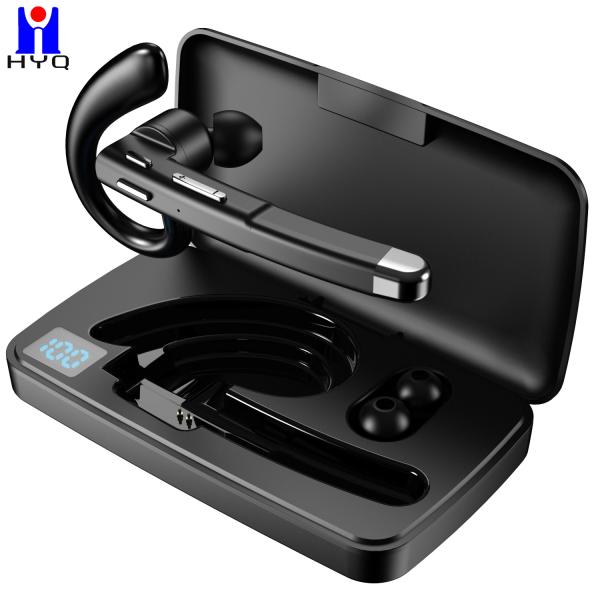 LED Power Display YYK520 Business Bluetooth Earphone Noise Cancelling Audifonos