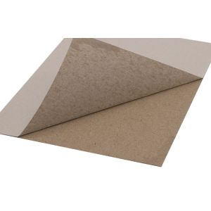 China Uncoated Grey Cardboard Sheets with Customized Shape Coating on sale