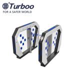 Security Optical Speed Gate Turnstile RFID Card Reader Facial Recognition Gate