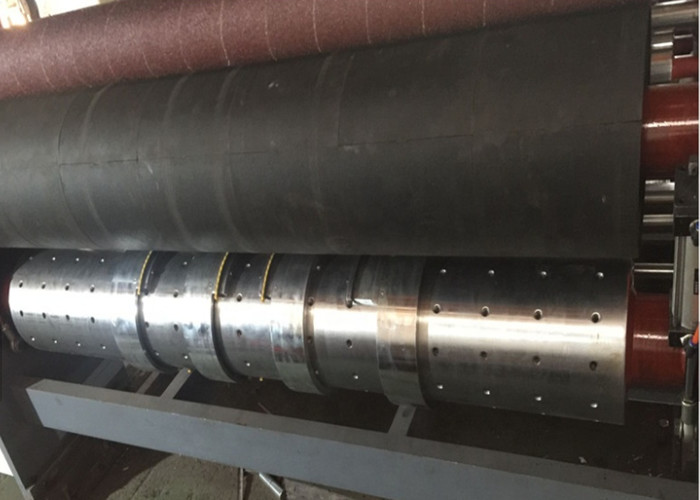 Flexo Corrugated Box Printing Machine With Rotary Die Cutting Machine