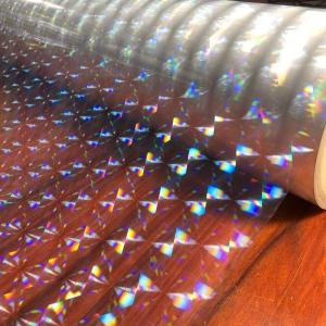 China 3D Lens Cast And Cure Holographic Film Moisture Proof For Box / Label factory