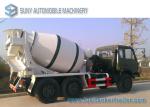 Dongfeng 6 X 6 All Wheel Drive 5 M3 Concrete Mixture Truck Off Road