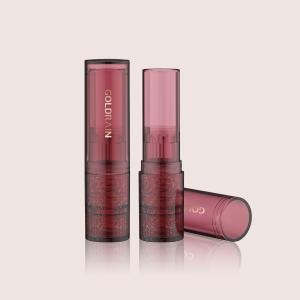 China Refillable Inner Tube And MONO PET/ PET PCR 80MM Height 20.3MM Dia Empty Lipstick GL302 factory