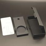 Custom Sustainable Packaging Boxes Kraft Paper Cardboard Coated F flute Material