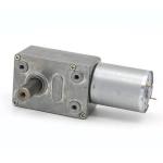 Low Speed Turbo Worm Geared Motor 12V 24V High Torque Worm Gearbox