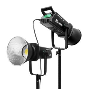 China 2700k Studio Photography Lighting 100w Cob Led Sun Light Portable Video Accessories factory
