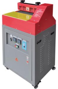 China 220V Hot Melt Glue Coating Machine Inverter Control Motor Controlled factory