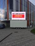 Super Bright Outdoor Advertising LED Display Screen / P8 LED Display Rental