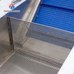 3KW Circumvolving Fruit And Vegetable Cleaning Machine , Sedimentation Tank