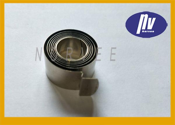 350mm Length Flat Coil Spring , SS301 Spiral Power Spring For Tobacco Shelf