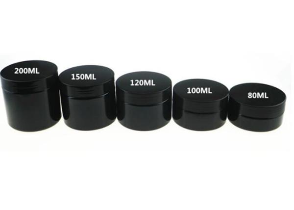 Cosmetic Packing 30g 50g 100g 120g 150g 4oz Black Face Body Cream Body Butter