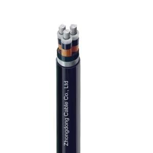 China XLPE Insulated Aluminium Conductor Cable Steel Wire Armoured PVC Sheath 8.7KV 15kV factory