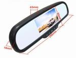 Ouchuangbo 4.3 inch high-definition digital car rear mirror monitor factory