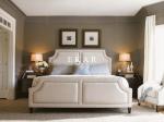 Upholstery Headboard King Size Fabric Wooden Bed