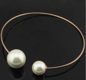 China 18IPG fashion Luxury BV FULL circle SHELL 316L Stainless Steel Chain Necklace Jewelry N141 factory