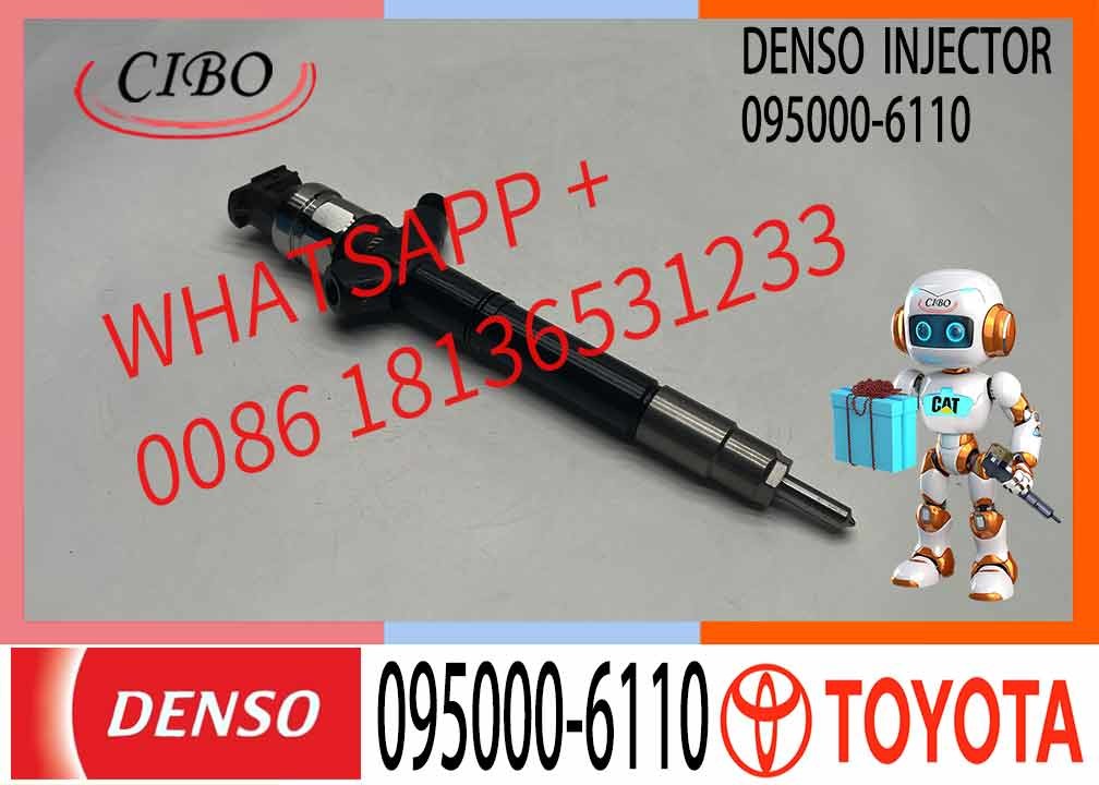 Nozzle Injector 095000-6110 23670-09130 23670-0R010 Diesel Fuel Engine Injector 095000-5610 For Toyota Avensis 2.2 D 2AD