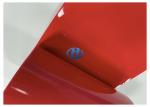 120 μm Red LDPE Film Single Side UV Cured Silicone Coating Film Without Silicone