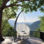 Sturdy and Durable GOURD Heavy Duty Outdoor Hammock Chair Stand for Beach Sports