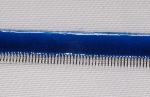 China Vacuum Belt Filter Press Cloth Double Layer PP Filtration Belt With Metal Clipper factory