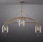 Luxurious RH Chandelier Fulcrum Linear Chandelier For Dining Room