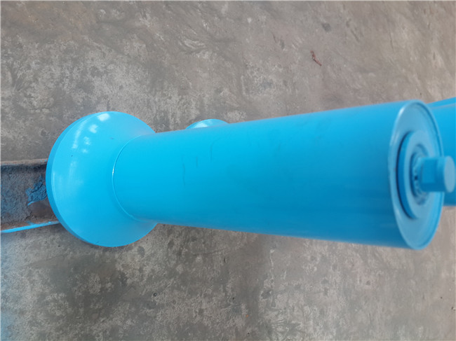 Self Aligning 315mm Length Conveyor Belt Guide Rollers Tear Resistance