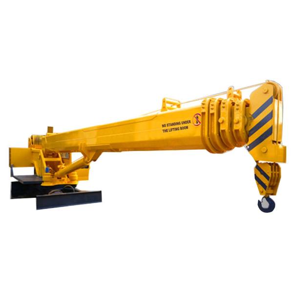 2.5-25m Span Cargo Ship Crane 2/3/5/10/12 Ton Offshore Telescopic Marine Deck at