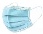 Disposable Protective Non Woven Mask , CE FDA Approved Earloop Medical Mask