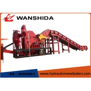 China 900kW 30t/H Scrap Metal Shredder Machine Mixed Metals Versatile Scrap Metal Shredder on sale