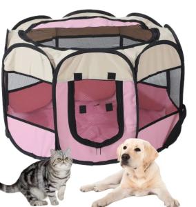 China Dog House Safe Polygon Cage Outdoor Playing Carrier For Dog Cat factory