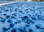 Blue Synthetic Running Track/Plastic Rubber Racetrack Athletic Sports Field