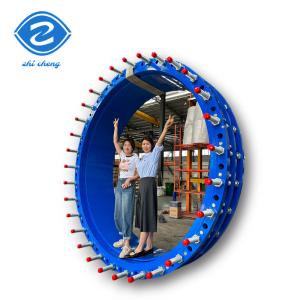 China ms dismantling joint dn100 dn250 dn300 Galvanized Carbon Steel Single Flange Limit Expansion Ductile Iron factory