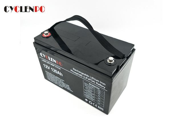 High Lifespan Solar Powered Rechargeable Batteries 120ah For Lead Acid