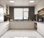 Wholesale Wood Kitchen Furniture Hotel Apartment Kitchen Cabinet Home Use