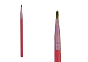 China Red Synthetic Hair Makeup Tools Lips Brush For For Lip Liner And Lip Gloss factory