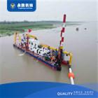 Cutter Suction Dredge Mining Spud Length Of 14.5m And 201 Kw Auxiliary Engine