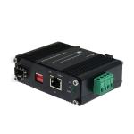 Mini Industrial 10G 5G 2.5G 1G 100M 802.3at to 10GBASE-X SFP+ Media Converter