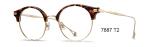 Fashionable Half Round Eye Frames , Plastic Ultralight Glasses Frames