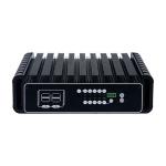 Aluminum Alloy Industrial Mini PC Wide Voltage 9V-36V With 10 COM Optional