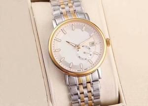 China Sapphire Glass Classic Automatic Watch Dial Mark With Date In 3 Number Position factory