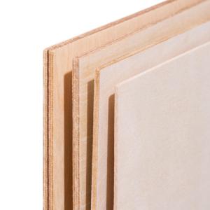 China OEM ODM Wood Based Panels 920x920MM Laminated Poplar Plywood For Laser Cutting factory