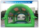 Customized Green Small Family Inflatable Pools For Kids / Adults With Cover Tent