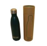 Height 27.5cm Retail Packaging Boxes , Kraft Paper Tube Box For 500ML Bottle Dia